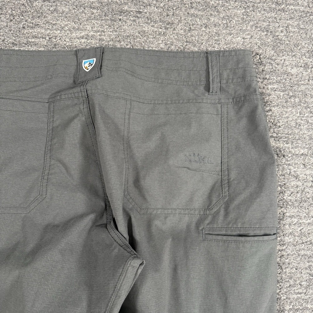 Kuhl Silencr Pants 38x32 Gray Ripstop Water Resistant Stretch Fabric Pockets - Picture 11 of 12